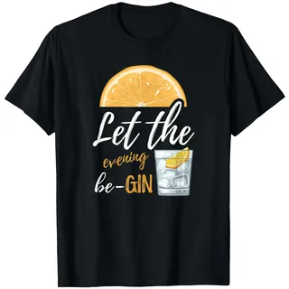 Gin Trinker Geschenk mit Gin und Tonic Wacholder Vintage T-Shirt