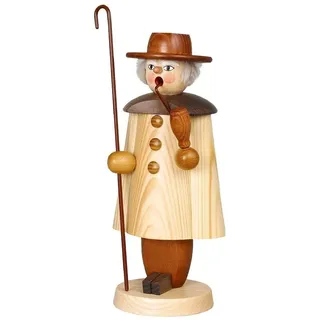 Räuchermann Schäfer natur groß HxBxT 27x12x9,5cm NEU Rauchfigur Rauchmann