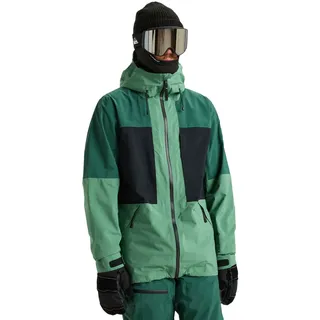 Snowboardjacke QUIKSILVER "Forever Stretch GORE-TEX", Herren, Gr. L, schwarz ivy, Obermaterial: 100% Microfaser;, Jacken Snowboardjacke