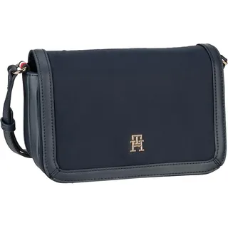 Tommy Hilfiger Umhängetasche TH Essential S Flap Crossover PSP24 Umhängetaschen Schwarz Damen