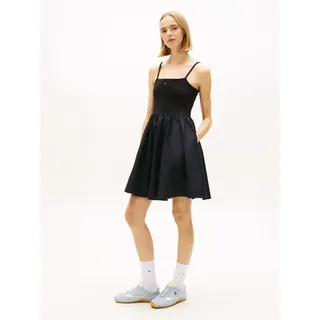 Tommy Hilfiger Kleid Minikleid Schwarz L