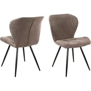 Jockenhöfer Esszimmerstuhl Düren braun 2er Set