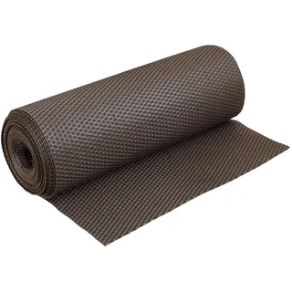 Haga® Zaunblende 90 x 90 cm Dunkelbraun Rattan