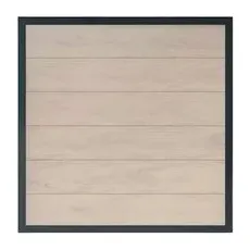 Mr. GARDENER Sichtschutzzaun, weiß, BxHxL: 180 x 180 x 180 cm - grau | weiss