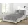 Premium Satin Bettwäsche Paris unifarben Baumwolle Grafit 135 x 200 cm + 40 x 80 cm