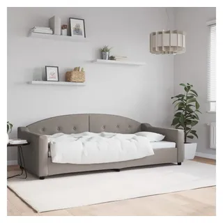 vidaXL Tagesbett 90 x 200 cm taupe