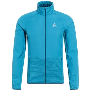 Odlo Herren Laufjacke RUN EASY WARM HYBRID, saxony blue, S