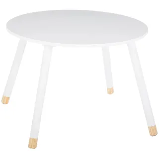 Atmosphera Kindertisch Douceur 60 x 43 cm Kiefer lackiert weiß