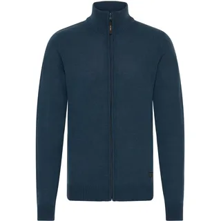 Strickjacke SOLID "Strickjacke SDBabal", Herren, Gr. 3XL, blau (insignia blau), Obermaterial: 100% Polyacryl PAN., Strickjacken Strickjacke