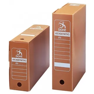 Dohe - Ordner Jahresbox Folio, braun (9199)
