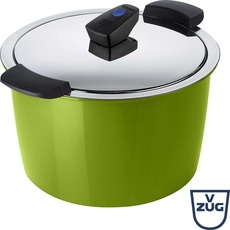 Kuhn Rikon HOTPAN COMFORT Servierkochtopf grün 5.0 L · Ø 22 cm, Pfanne + Kochtopf, Grün