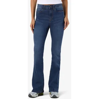 Noisy May Nmsallie High Waist Flare Medium Blau 26/32