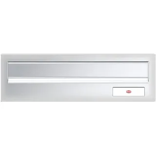 RENZ Frontplatte kombinierbar, eckig, 300 x 110 mm, Aluminium silber eloxiert