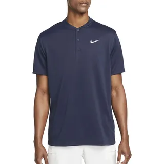Nike Court Dri-FIT Blade Solid Poloshirt Herren - Marine