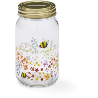 Cooksmart Spardose in britischem Design | Spardose zum Sparen von Bargeld oder Münzen | Sparschwein für Erwachsene und Familie – Bee Happy