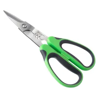 WESTMARK Herby Kräuterschere, Abstreifkerben erleichtern das Abziehen von Kräuterblättchen vom Stiel, 1 Stück