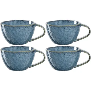 LEONARDO MATERA Kaffeetasse 0,29 l Blau 4 St.