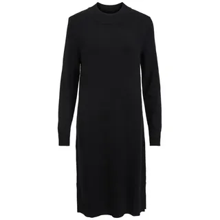 VILA Viril Midi Kleid Schwarz 34
