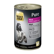 SELECT GOLD Pure Adult Pferd 24x400 g