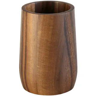 KLEINE WOLKE Zahnputzbecher Acaia, Accessoires, Farbe Braun, Material: Akazie
