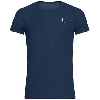 Odlo Active F-Dry Light Kurzarm-Unterhemd Dark Sapphire S