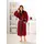 Bademantel Unisex Rot L