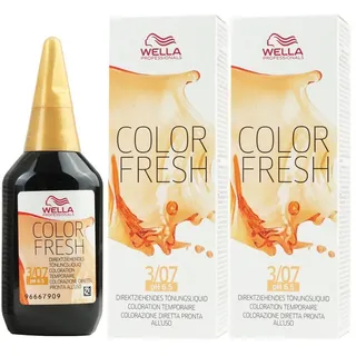 Wella Color Fresh 3/07 dunkelbraun natur-braun 75 ml