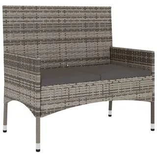 vidaXL Gartenbank 90 x 85 x 51 cm Grau