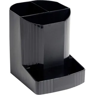Exacompta 675014D Stiftehalter Mini-Octo Ecoblack Schwarz