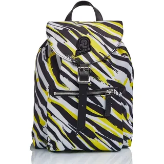INVICTA ALPINO MINI Heritage Rucksack, Backpack, Daypack, Tasche, Italienisches Design mit Lederdetails;Leicht und Kompakt für Reise und Ausflüge, Damen, Herren & Teenager, gelb