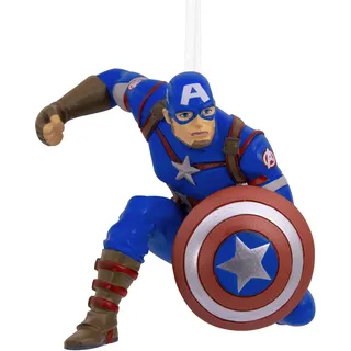 hallmark Captain America Ornament Marvel Avengers Baumschmuck Disney Hängende Ornament Weihnachten Hängende Ornament Geschenke für Weihnachten