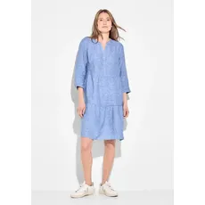 Bild Gr. M (40), N-Gr, (linen Chambray blue) Damen Kleider Freizeitkleider soft und trageangenehm