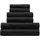 Royal Duschtuch 70 x 140 cm schwarz