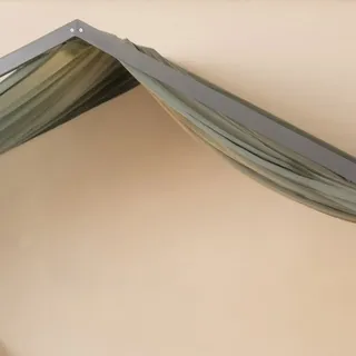 Home Deluxe Zweiteiliger Kinderbett Vorhang VELO - Farbe: Khaki, 120 x 370 cm, Blickdicht I Betthimmel Bettvorhang - Bronze