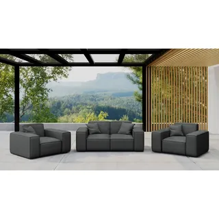 kaiser möbel Malibu Loungeset grau