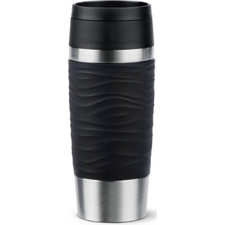 Emsa Travel Mug Waves schwarz 0,36 l