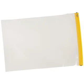 Eichner Planschutztaschen transparent/gelb, 10 St.