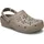 Classic Floral Cut Out Clog Taupe 36