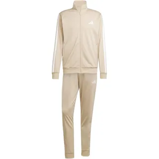 adidas Jogginganzüge Basic 3-Stripes Tricot TRACKSUIT, magic beige/white, L