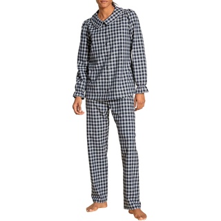 Calida Damen Holiday Dreams Pyjamaset, Blickdicht, Dark Lapis Blue, 48-50