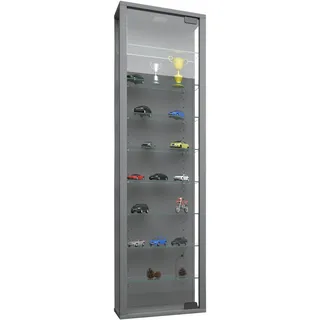 VCM Wandvitrine Stano Maxi 33 x 18 x 0 cm Silber