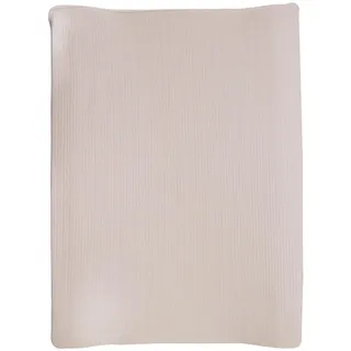 Trois Kilos Sept, Wickelauflage für Babys, gerippt, beige – dehnbar und weich – Standardgröße 70 x 40 cm