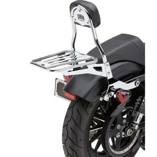 Cobra Harley Davidson Xl 1200 C 14 602-2005 Rückenlehne - Black / Silver - One Size