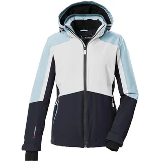 KILLTEC Skijacke »KSW 28 WMN SKI JCKT« Wasserdichte Skijacke mit Colourblock-Design und praktischen Taschen Killtec pflaume
