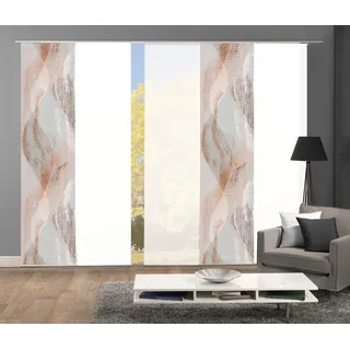 HOME WOHNIDEEN Schiebegardine »TORRE« Paneelwagen 1 Stk. tlg. DIGITALDRUCK, braun