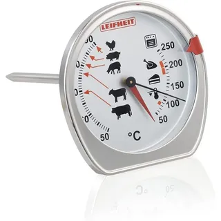 Leifheit Grillthermometer 6,4 cm Edelstahl Silber