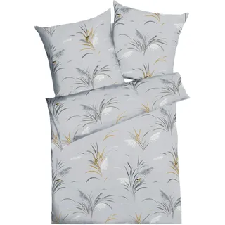 KAEPPEL Swing Floral Grau 155 x 220 cm + 2 x 80 x 80 cm