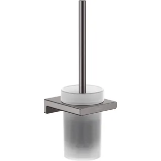 Hansgrohe WC-Bürstengarnitur AddStoris Gebürstetes Schwarzchrom (41752340)