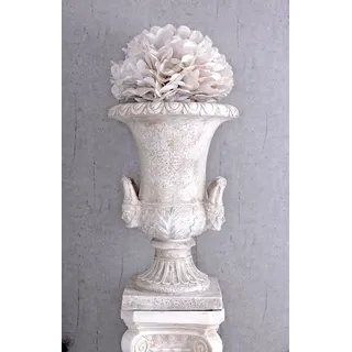 Antik Amphore Barock Pflanzengefäss Pokal Schloss Vase Gartengefäss Gartenvase Palazzo Exclusiv