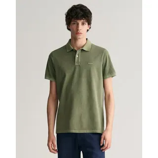 GANT Poloshirt, Sunfaded Pique Premium Polo Shirt Gant kalamata green